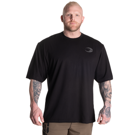Gasp Division Iron Tee, sort t-skjorte